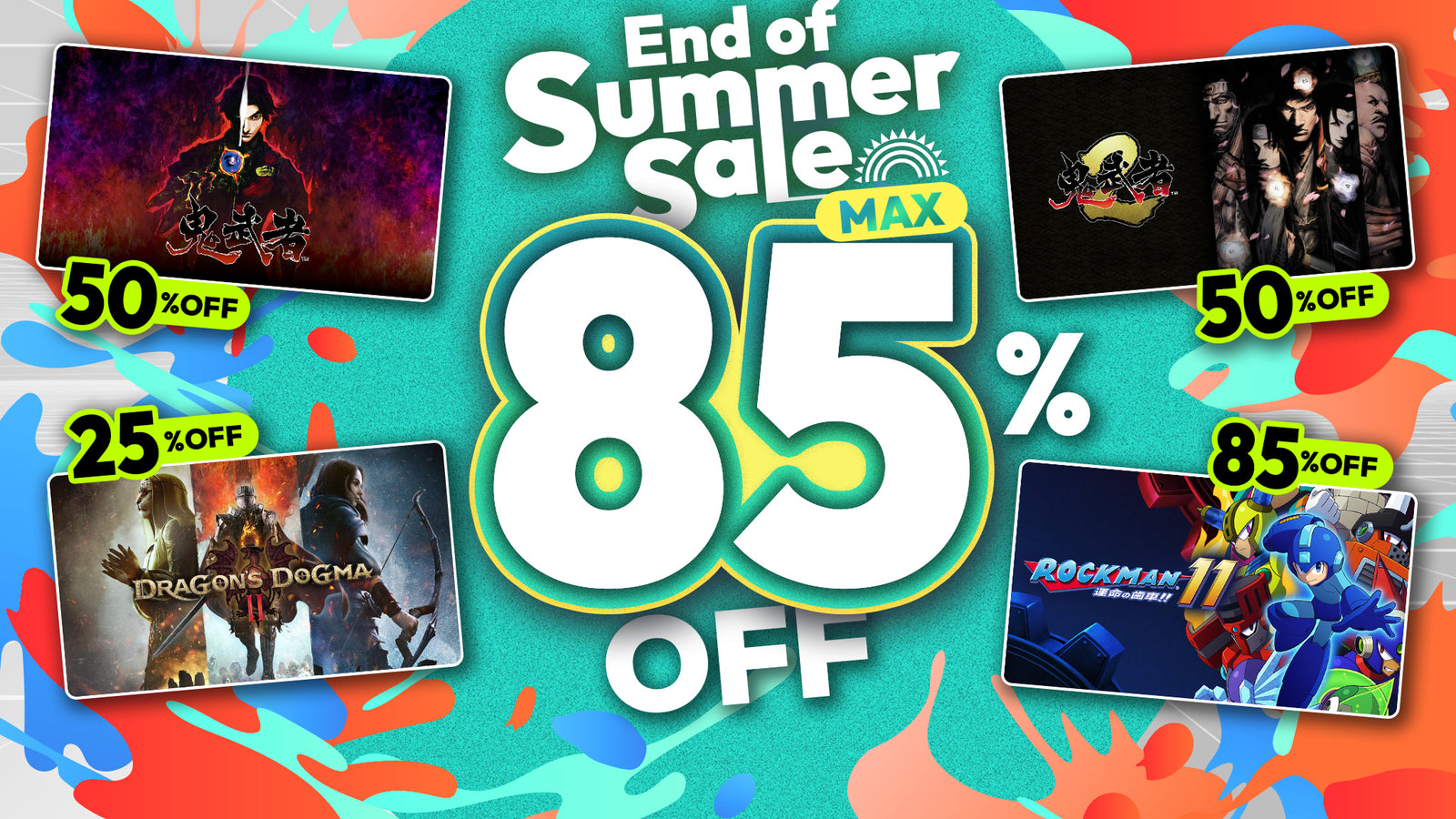 Capcom Town End of Summer Sale 実施中！