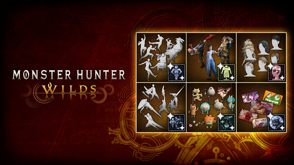 [JP]Monster Hunter Wilds Extras Cosmetic DLC Pack(Steam)