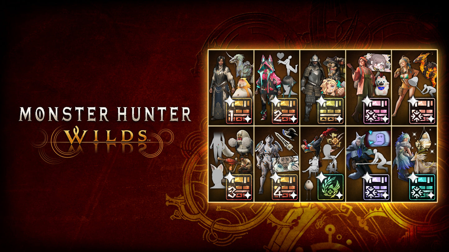 [JP]Monster Hunter Wilds Cosmetic DLC Collection(Steam)